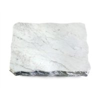 Granit Grabplatte 40x30x5cm Im Material Marmor, Oberfläche Poliert - Kanten Gesprengt Inklusive Inschrift Und Ornament von MemorumGrabmale