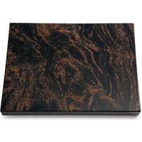 Granit Grabtafel 40x30x5cm Im Material Aruba, Oberfläche Und Kanten Poliert Inklusive Inschrift Ornament von MemorumGrabmale