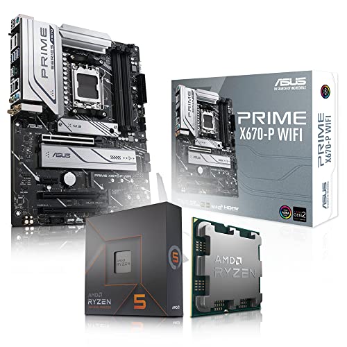 Aufrüst-Kit Bundle AMD Ryzen 5 8500G 6X 3.5 GHz, 32 GB DDR5, ASUS Prime X670-P WiFi, komplett fertig montiert inkl. Bios Update und getestet von Memory PC