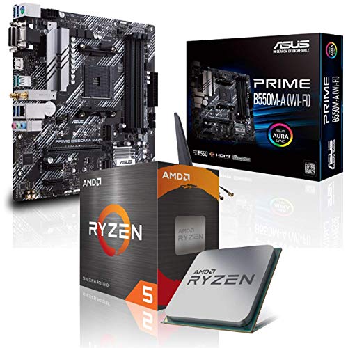 Memory PC Aufrüst-Kit Bundle AMD Ryzen 3 4100 4X 3.8 GHz, 8 GB DDR4, B550M PRO-VDH Wi-Fi, komplett fertig montiert inkl. Bios Update und getestet von Memory PC