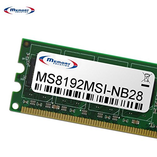 Memory Solution MS8192MSI-NB28 8GB Speicher von Memory Solution
