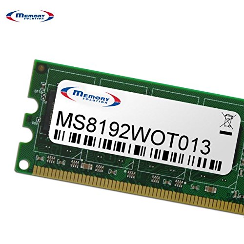 Memory Solution MS8192WOT013 8GB Arbeitsspeicher von Memory Solution