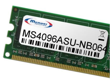 Memory Solution-NB064 4 GB Memory Module – Memory Modul (Ersatzteil, Asus Zenbook UX32LA, UX303LA, Black, Gold, Green) von Memory Solution