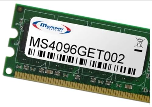 Memory Solution ms4096get002 4 GB Speicher Memory Solution ms4096get002 4 GB Speicher von Memorysolution