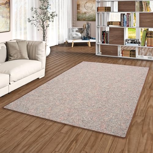Snapstyle Schlingen Teppich Memory Braun Meliert in 24 Größen von Snapstyle