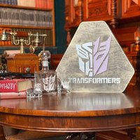 Transformers Inspiriertes Whisky Gläser Set Autobots Und Decepticon Dekanter von MemoryMakersUA