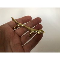 Metall Hundefigur Besteckständer von MemoryOfAncestors