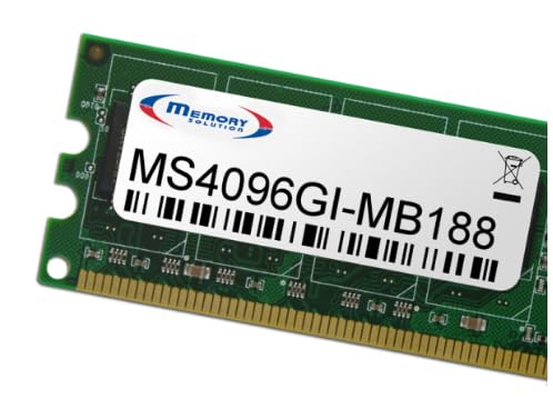 Memory Lösung ms4096msi-mb124 4 GB Speicher – Memory (PC/Server, MSI AM1 M, AM1I) von Memorysolution