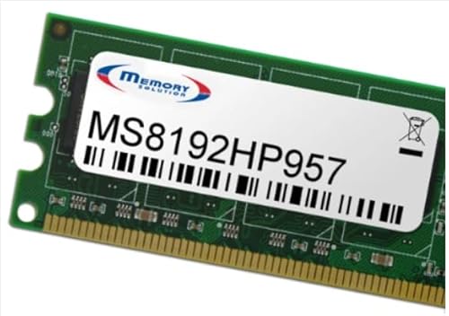 Memory Lösung ms8192hp957 8 GB Modul Arbeitsspeicher – Speicher-Module (8 GB, PC/Server, Dual, HP ProDesk 400 G3 Mini) von Memorysolution