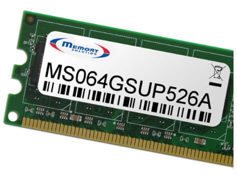 Memory Lösung ms064gsup526 a 64 GB Modul Arbeitsspeicher – Speicher-Module (64 GB) von Memorysolution