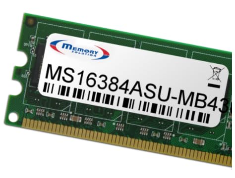 Memory Lösung ms16384asu-mb430 16 GB Modul Arbeitsspeicher – Speicher-Module (16 GB, PC/Server, Dual, Asus Prime x370-pro) von Memorysolution