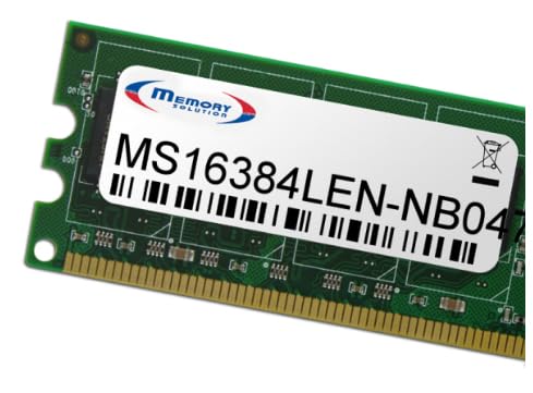 Memory Lösung ms16384len-nb047 16 GB Modul Arbeitsspeicher – Speicher-Module (16 GB, Laptop, Dual, Lenovo ThinkPad E470, E570) von Memorysolution