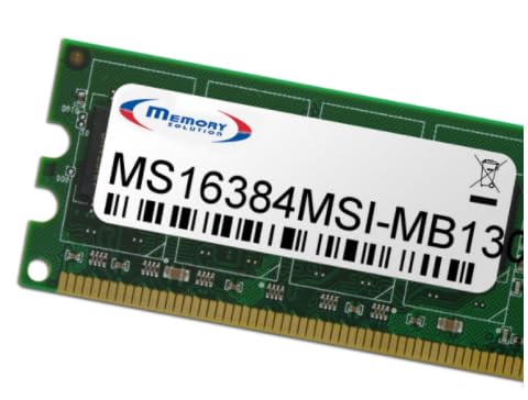 Memory Lösung ms16384msi-mb130 16 GB Modul Arbeitsspeicher – Speicher-Module (16 GB, PC/Server, Dual, MSI X370 SLI, X370) von Memorysolution
