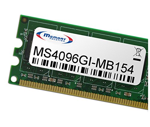 Memory Lösung ms4096gi-mb154 4 GB Arbeitsspeicher – Memory Module (PC/Server, Gigabyte ga-eg45 m-ud2h, grün) von Memorysolution