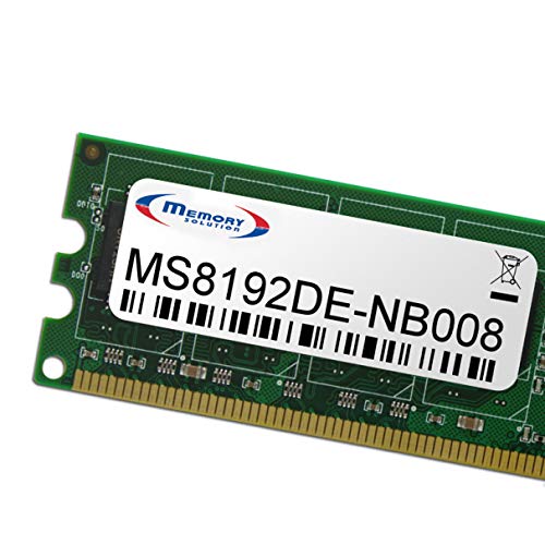 Memory Lösung ms8192de-nb008 8 GB Modul Arbeitsspeicher – Speicher-Module (8 GB, Laptop, Dell XPS 15 9550) von Memorysolution