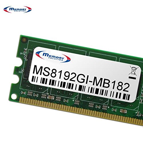 Memory Lösung ms8192gi-mb182 8 GB Modul Arbeitsspeicher – Speicher-Module (8 GB, Schwarz, Gold, Grün) von Memorysolution