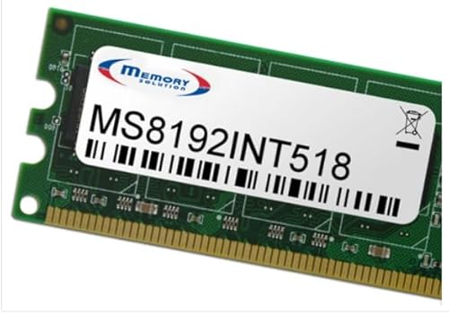Memory Lösung ms8192int518 8 GB Modul Arbeitsspeicher – Speicher-Module (8 GB, PC/Server, Dual, Intel NUC Gen 7) von Memorysolution