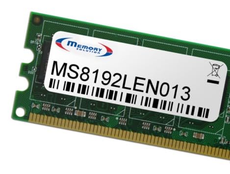 Memory Lösung ms8192len013 8 GB Modul Arbeitsspeicher – Speicher-Module (8 GB, Schwarz, Gold, Grün) von Memorysolution