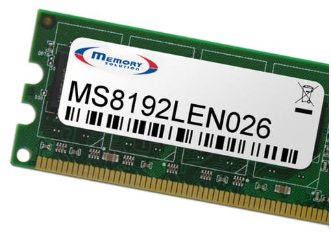 Memory Lösung ms8192len026 – Arbeitsspeicher 8 GB (8 GB) Memory Module von Memorysolution