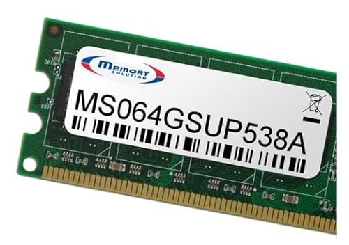 Memorysolution 64GB Supermicro Processor Blade SBI-7428R-C3 (Super B10DRC) LRDIMM (MS064GSUP538A) Marke von Memorysolution