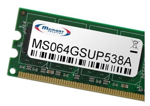 Memorysolution 64 GB Supermicro Processor Blade SBI-7428R-C3 (Super B10DRC) LRDIMM (MS064GSUP538A) Marke: von Memorysolution
