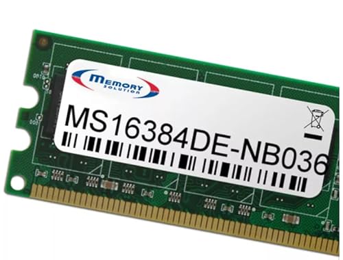 Memorysolution Memory Solution MS16384DE-NB036 Speichermodul 16 GB (MS16384DE-NB036) Marke von Memorysolution