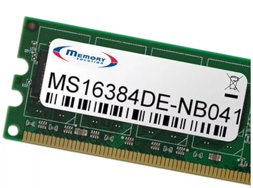 Memorysolution Memory Solution MS16384DE-NB041 Speichermodul 16 GB (MS16384DE-NB041) Marke von Memorysolution