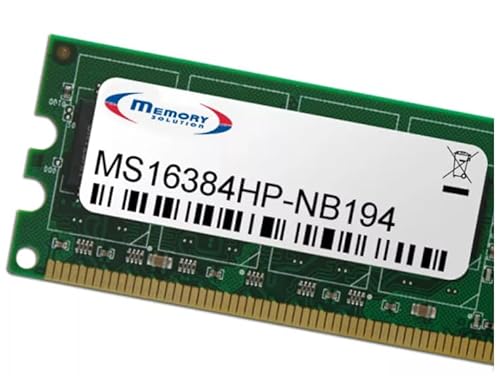 Memorysolution Memory Solution MS16384HP-NB194 Speichermodul 16 GB 2 x 8 GB (MS16384HP-NB194) Marke von Memorysolution
