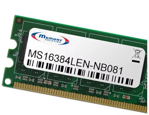 Memorysolution Memory Solution MS16384LEN-NB081 Speichermodul 16GB (MS16384LEN-NB081) Marke von Memorysolution
