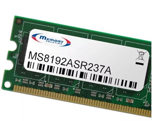 Memorysolution Memory Solution MS8192ASR237A Speichermodul 8GB ECC (MS8192ASR237A) Marke von Memorysolution