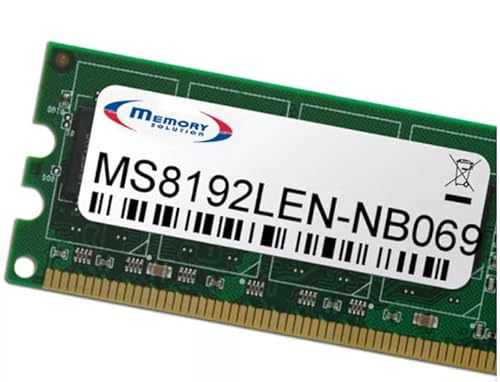 Memorysolution Memory Solution MS8192LEN-NB069 Speichermodul 8 GB (MS8192LEN-NB069) Marke von Memorysolution