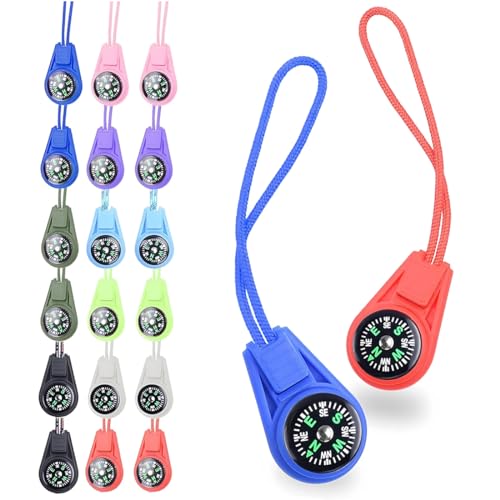 MenYiYDS 18 Pcs Mini Survival Compass Professional Wandercamping Camping Compass Multi -Color Navigation Richtlinien Kinder Richtlinien Nadelorientierung Offroad Compass MenYiYDS 18 Pcs Mini Survival Compass Professional Wandercamping Camping Compass Multi -Color Navigation Richtlinien Kinder Richtlinien Nadelorientierung Offroad Compass von MenYiYDS