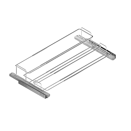 Menage Confort Ausziehbarer Schuhschrank, Chromstahl, Produktbreite 640-1000 mm von Menage Confort