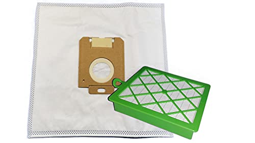 10 x Staubsaugerbeutel mit Hygiene-Filter passend für AEG Electrolux USGREEN öko MIM1 Ultra Silencer von Menakker Spareparts