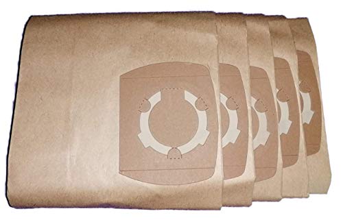 5 x Staubsaugerbeutel Staubbeutel geeignet WAP Turbo XL-25 von Menakker Spareparts