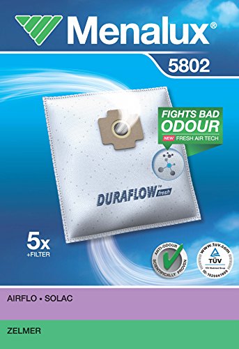 Menalux 5802, Duraflow, 5 Staubbeutel von Menalux