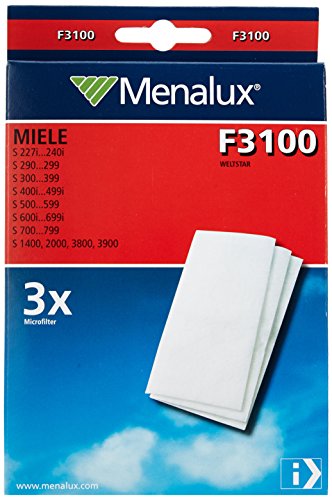 Menalux F 3100 F3100 Mikrofilter, weiß von Menalux
