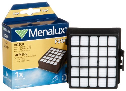 Menalux Original Markenware F204 Hygienefilter/Siemens VS06G VSZ31 VSZ32 / Bosch BSG 6, BSGL 30, BSGL 40 von Menalux