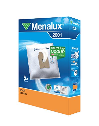 Menalux 9001961425 Staubbeutel, Duraflow, weiß von Menalux