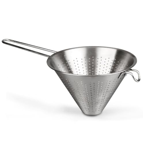 Menax - Edelstahl Küchensieb - Küchensieb - Spitzsieb - Edelstahlsieb - Abtropfsieb Ø 14 cm von Menax