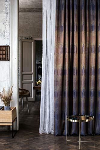 Imagine Living Textiles Pacific Sheer Curtain with Eyelets, Organza, White, 140x245 cm von Mendola Home Textiles