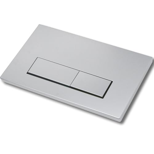Mendorio WC Drückerplatte, kompatibel mit Geberit Sigma, UP300 & UP320 Serien Betätigungsplatten, Doppelspülung, Plattengröße 245 × 164 mm, ausgestattet mit Spülhebel-Set und Einbaurahmen.(Silbergrau) Mendorio WC Drückerplatte, kompatibel mit Geberit Sigma, UP300 & UP320 Serien Betätigungsplatten, Doppelspülung, Plattengröße 245 × 164 mm, ausgestattet mit Spülhebel-Set und Einbaurahmen.(Silbergrau) von Mendorio