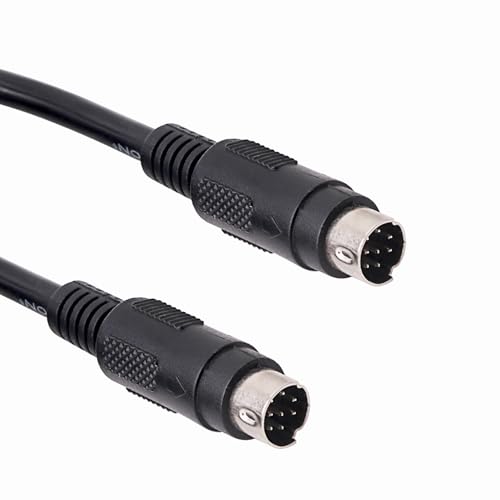 Mendouconert Mini DIN 8-poliger Stecker auf Stecker Verlängerungskabel, MD8 gerader Steckeradapter (118 Zoll) von Mendouconert
