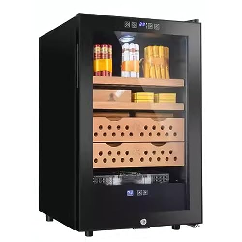 Feuchtigkeitsgesteuerter Humidor Elektronischer Zigarrenschrank Zigarrenhumidore Regale Aus Zedernholz Konstante Temperatur Und Luftfeuchtigkei von Meng Wei Shop