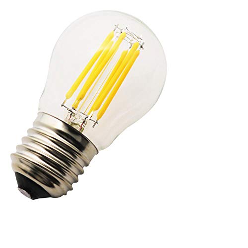 1 Stück G45 E27 Mini Globe LED Glühbirne Warm Weiß 2700K, 6W = 50W, Nicht dimmbar, 360 Grad Strahlungswinkel, LED Edison Schraube Glühbirne, Energiesparlampen, von Mengjay