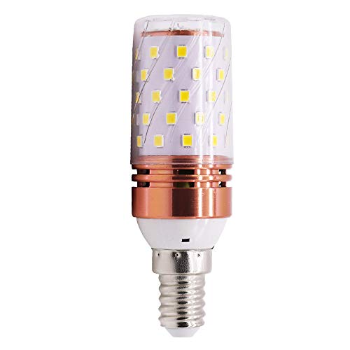 Mengjay® 1 Stück LED Mais Glühbirne E14 12W 100W Entspricht Glühbirnen Nicht dimmbar 2700-3000K Warmweiß 800lm Kleine Edison-Schraube Kerze Leuchtmittel von Mengjay