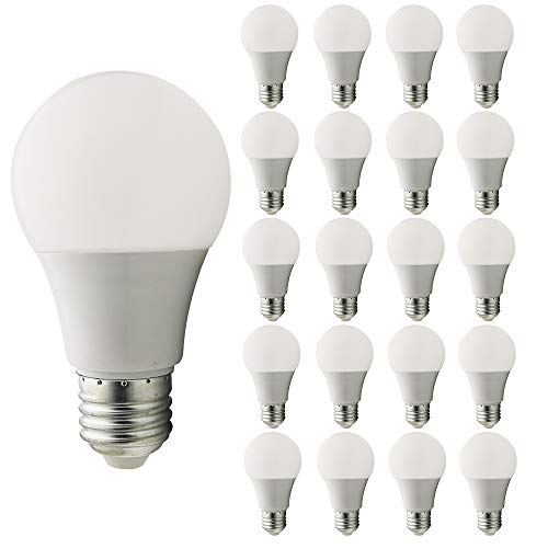 Mengjay® 20 Stück 7W E27 LED Birne | 6000 Kelvin | Abstrahlwinkel 220° | 600 Lumen | KaltesWeiß | 220-240 V | Licht Lampe Leuchte Leuchtmittel Beleuchtung von Mengjay