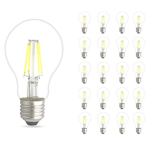 Mengjay® 20 Stück E27 4 W A60 Schraube LED Energiesparend-Lichter Leuchtmittel kalt weiß 6000–6400 K AC 220 V 40 W Glühlampe entspricht von Mengjay