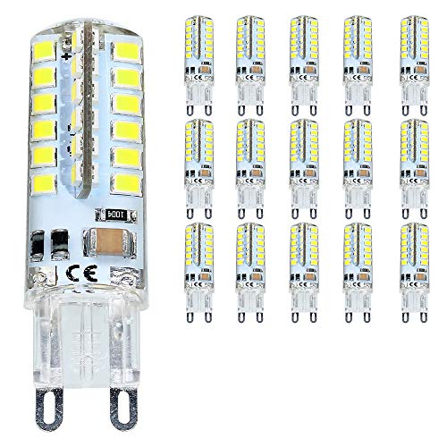 Mengjay® LED Lampe Perlen 15X G9 3.5W 220-240 V ersetzen 35 Halogen Lampe Cold Weiß von Mengjay