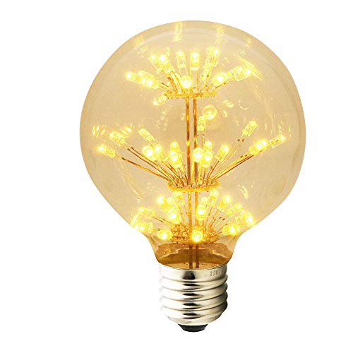 Mengjay® LED Lighting LED 3W Nostalgie E27 LED Lampe Glühlampe Retro Edison 220V Warmweiß G80 Glühbirne Filament Fadenlampe Bulb Dekolampe Dekoleuchte Birne Leuchtmittel Beleuchtung von Mengjay
